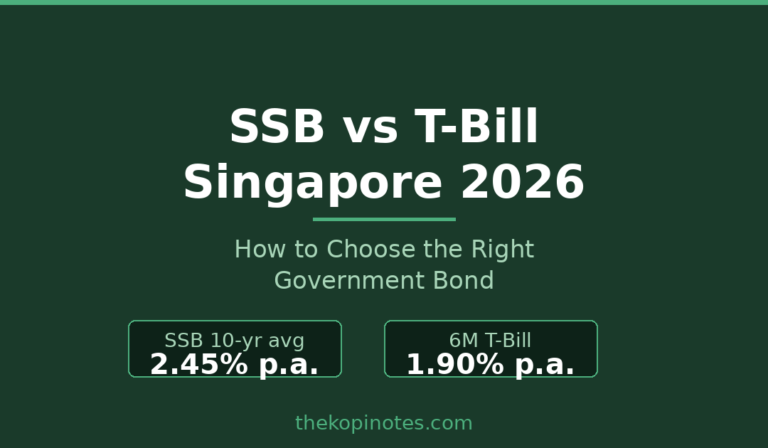 SSB vs T-Bill Singapore 2026: Which Government Bond Should You Choose?