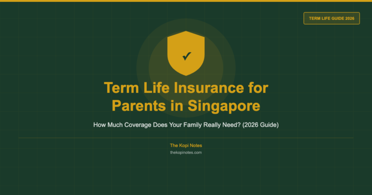 Term Life Insurance for Parents in Singapore (2026): How Much Coverage Does Your Family Need?