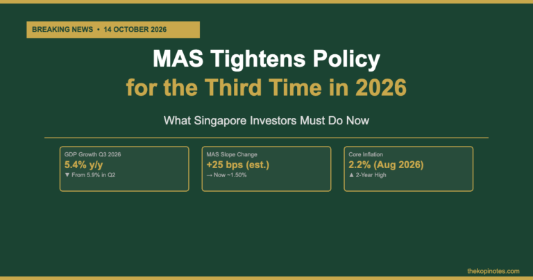 MAS Holds Policy in October 2026 Surprise: What Singapore Investors Must Do Now