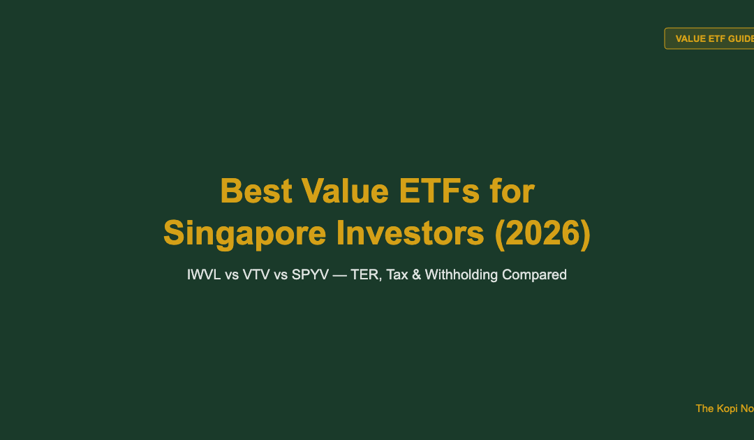 Best Value ETFs for Singapore Investors (2026 Guide) — The Kopi Notes