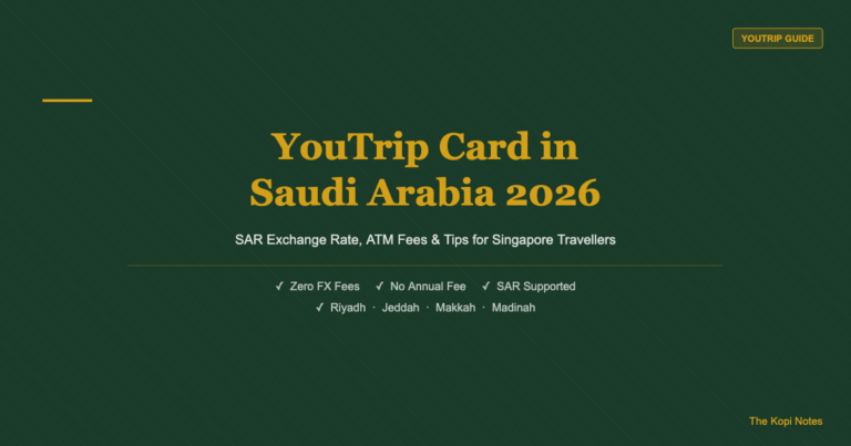 YouTrip Card in Saudi Arabia 2026: SAR Exchange Rate, ATM Fees & Tips for Singapore Travellers
