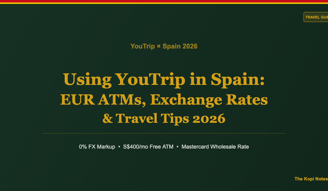 YouTrip Card Spain 2026: Using YouTrip in Spain for EUR, ATMs and Travel Tips — The Kopi Notes